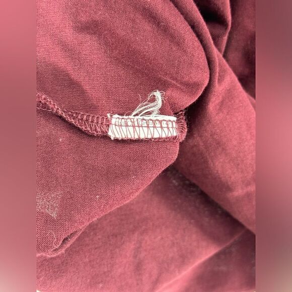 SuperNatural Benny The Butcher V-Neck T-shirt- Dark Wine- Size L - Picture 4 of 5